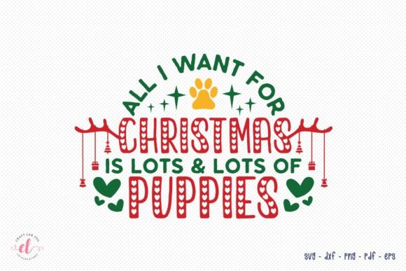 All I Want for Christmas – Christmas SVG