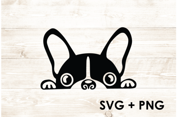Boston Terrier Cute Dog Paw – SVG