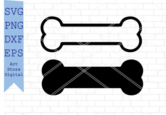 Dog Bone SVG, Paw Print SVG, I Love Dog