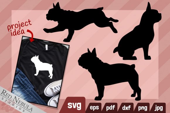 Dog - French Bulldog Silhouette