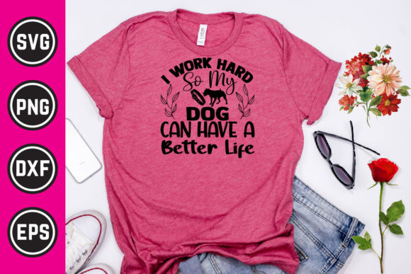 Dog SVG T Shirt Design 03