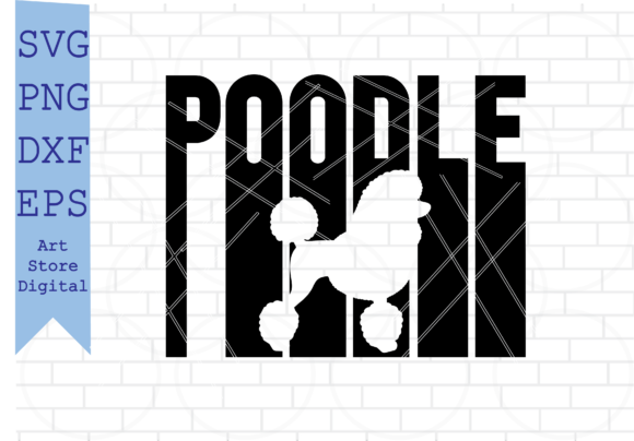 Poodle SVG: Clean Silhouette for Real Embroidery Projects